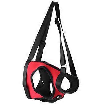 Rear Dog Leg Support Harness Walking Aid Lifting Pulling Vest for Old &amp; Injured Dogs(L)