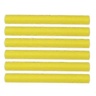 Yellow Foam Tubing 6-Piece Set - 40cm Protective Cover for Trampoline Springs