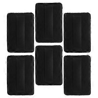 6stk pulverpuff presset pulver puff ansikt makeup pads pulverapplikator for kvinner