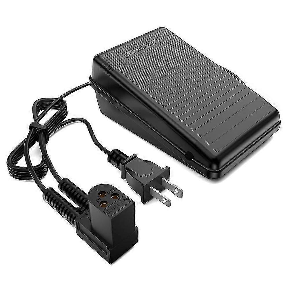 Power Cord for Foot Pedal Featuring Variable Speed Foot Pedal Controller Technology, US Plug
