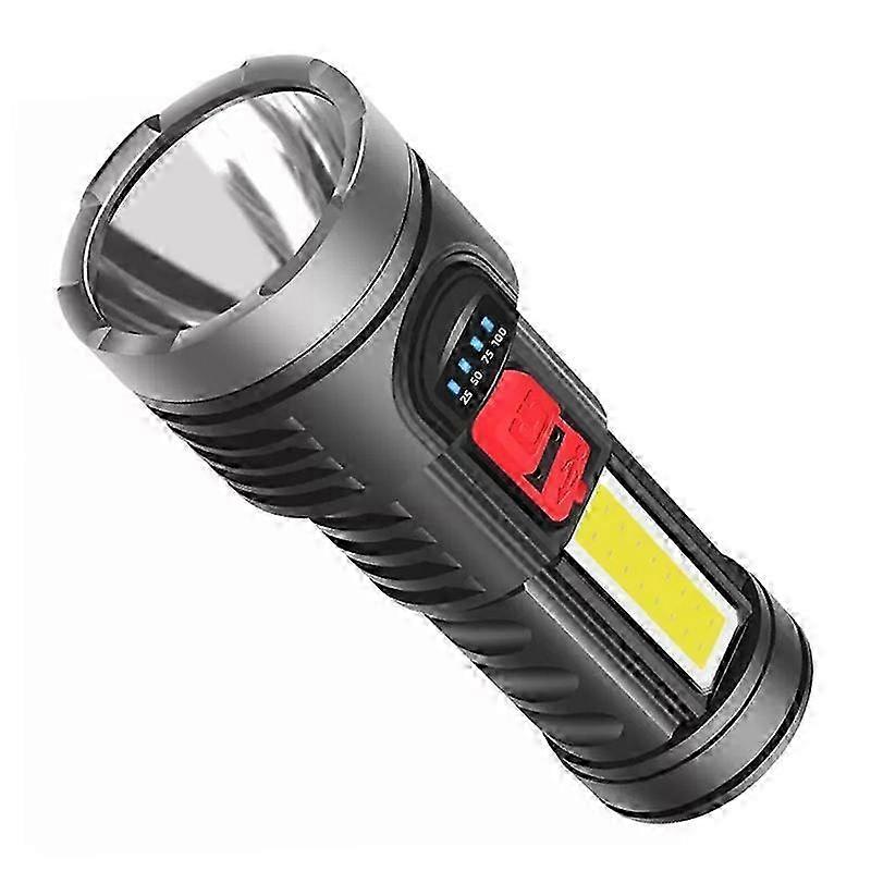 L-822 USB Rechargeable Floodlight Mini Portable LED Flashlight for Camping Work