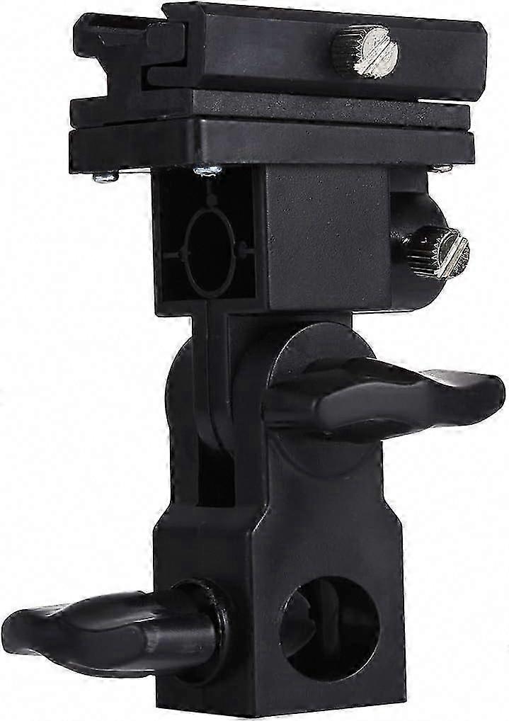 Premium Black B Type Flash Light Stand Bracket for Photography