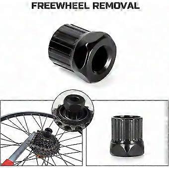 Bicycle Repair Tool for Freewheel Sprocket and Lock Ring Removal (q)