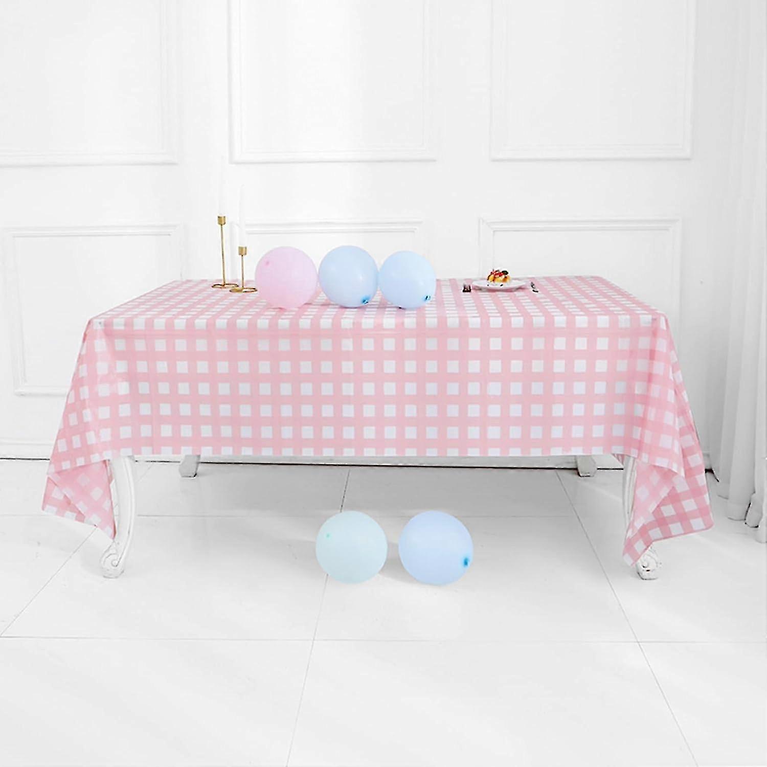 Easy-Clean PEVA Disposable Tablecloth