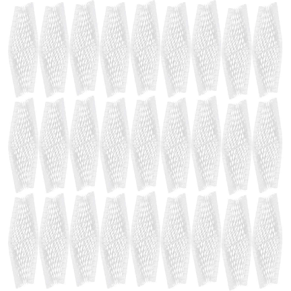 White Plastic Mesh Yarn Sleeves for Thread Spools and Brushes, 200Pcs