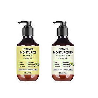 Shampoo en haarverzorgingsset: voedt het haar, herstelt beschadigingen, reguleert de talgproductie en versterkt het haar. Geschikt voor alle haartypes.