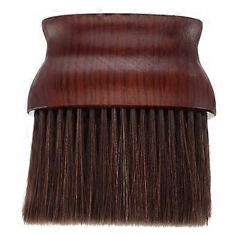 Escova de limpeza de pescoço em cores sortidas para remover poeira do cabelo