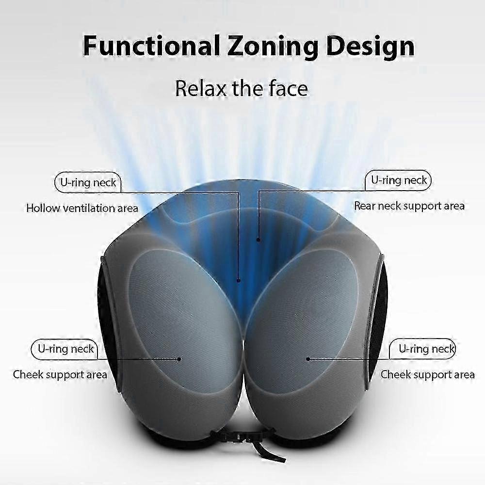 Soft U-Shape Memory Foam Nap Pillow