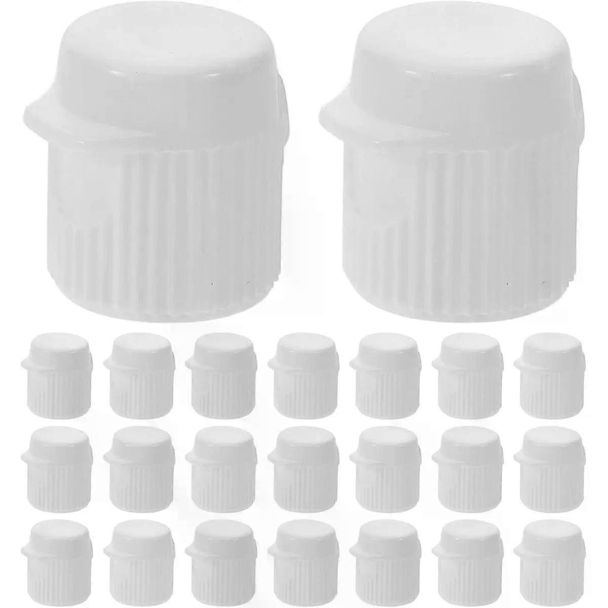 30Pcs Toothpaste Flip Caps: Toothpaste Lids Replacement for Travel, Home, Bathroom