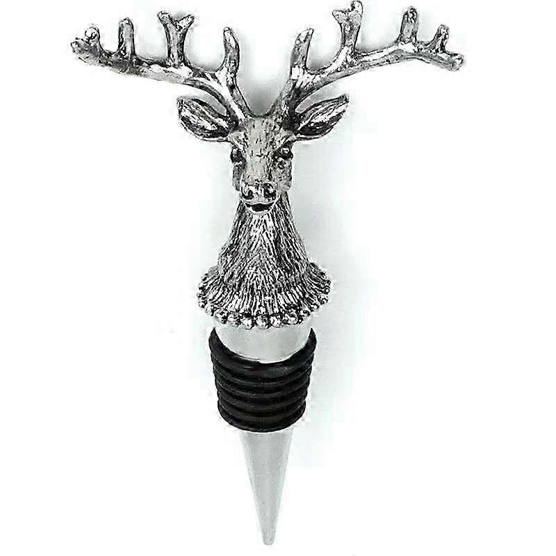 Antlered Elk Wine Stopper Set