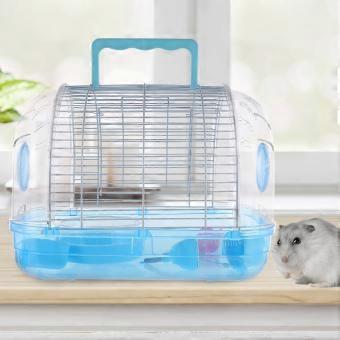 Handheld Cage Hamster Cage for Outdoor 1 Plastic Iron