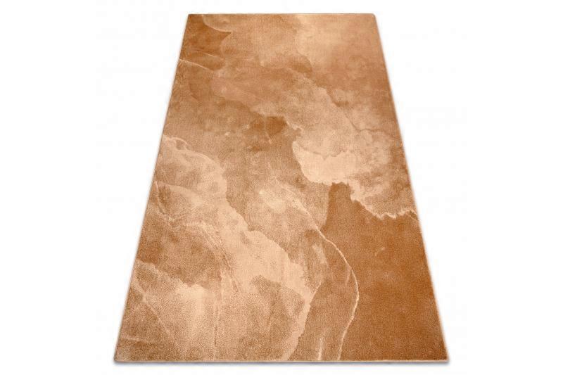 Wool carpet OMEGA CALIMA Abstraction brown