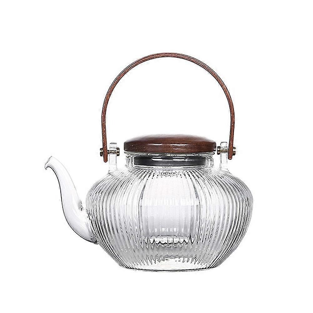 Handmade Borosilicate Teapot Large Heatproof
