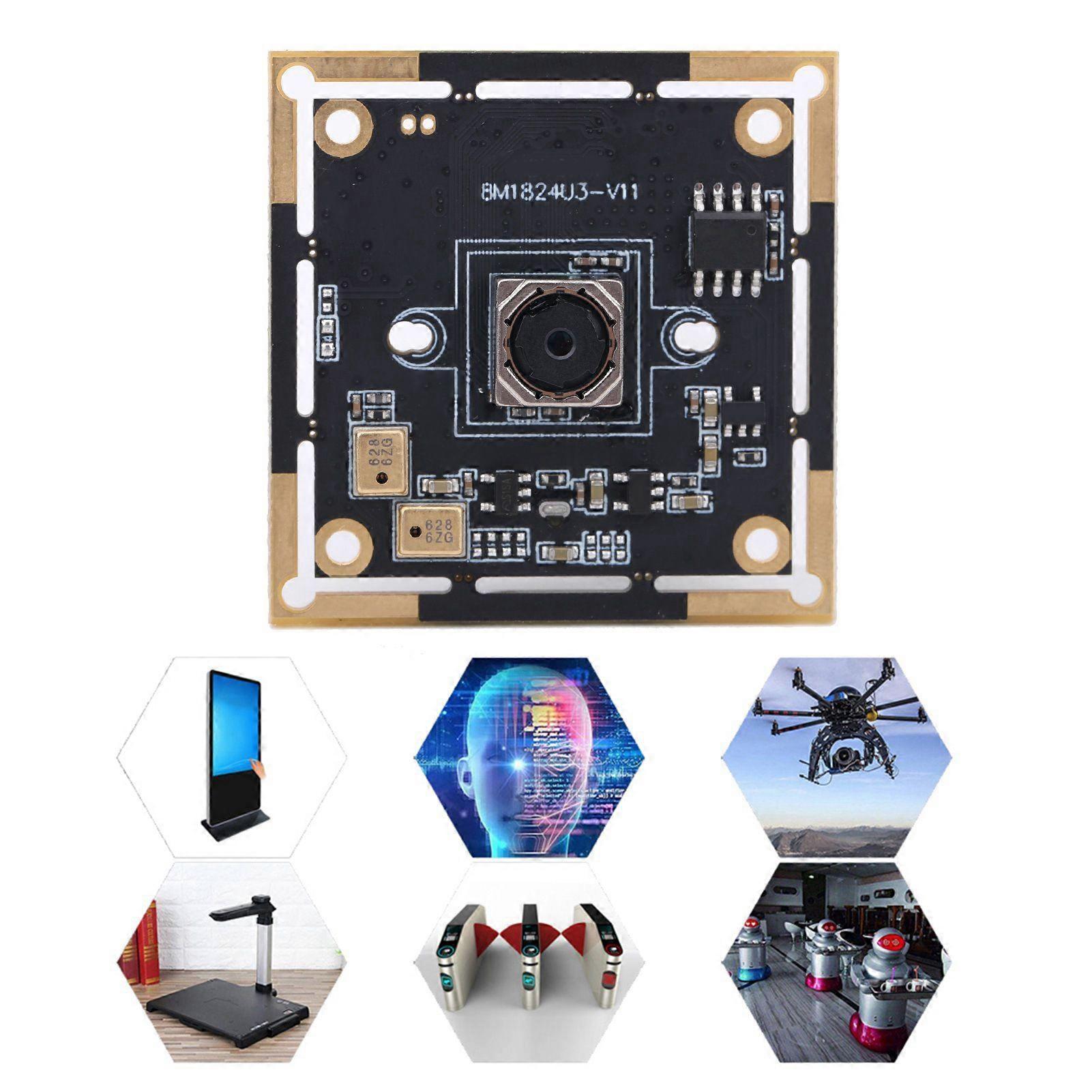 Camera Module HD USB Interface IMX179 for WinXP/Win7/Win8/Win10/OS X/Linux/Android YEMAA