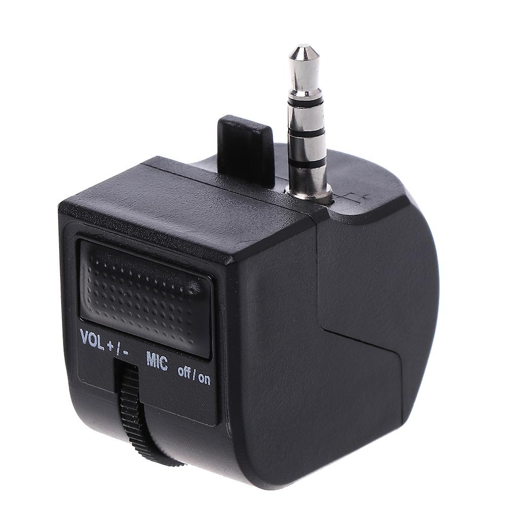 3.5mm Mini Volume Micphone Mute Control Headset Adapter For Controller VR