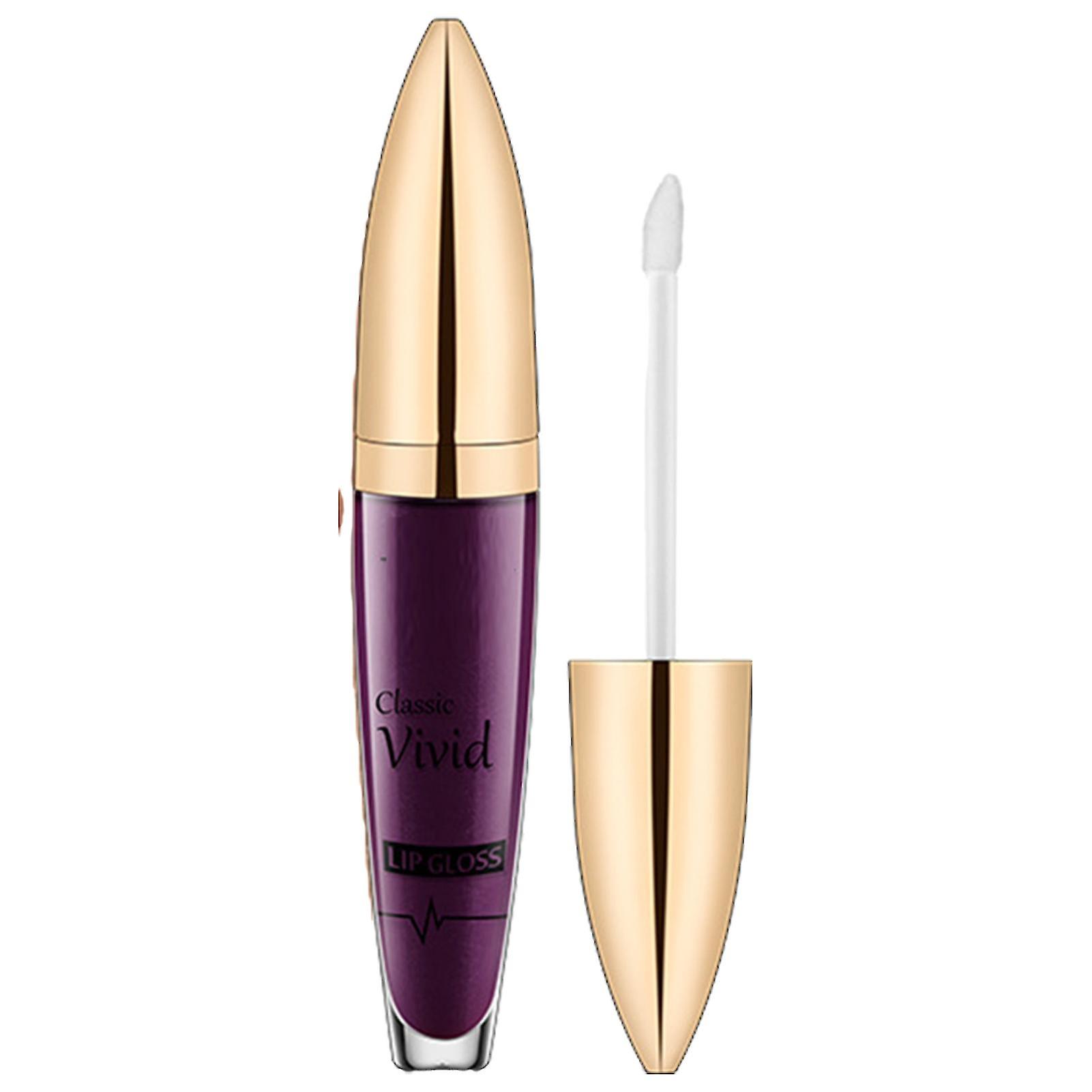 Portable 2 In 1 Glitter Lipstick Lasting Non-stick Cup Lip Glaze For Women Girls