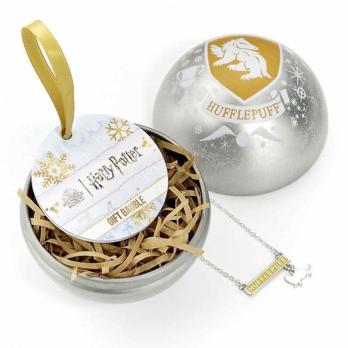 Harry Potter Hufflepuff karácsonyi bauble