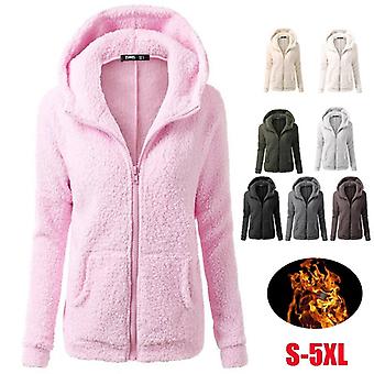Women's Coat Ladies Hoodie Fleece Jacket(size:s-5xl)