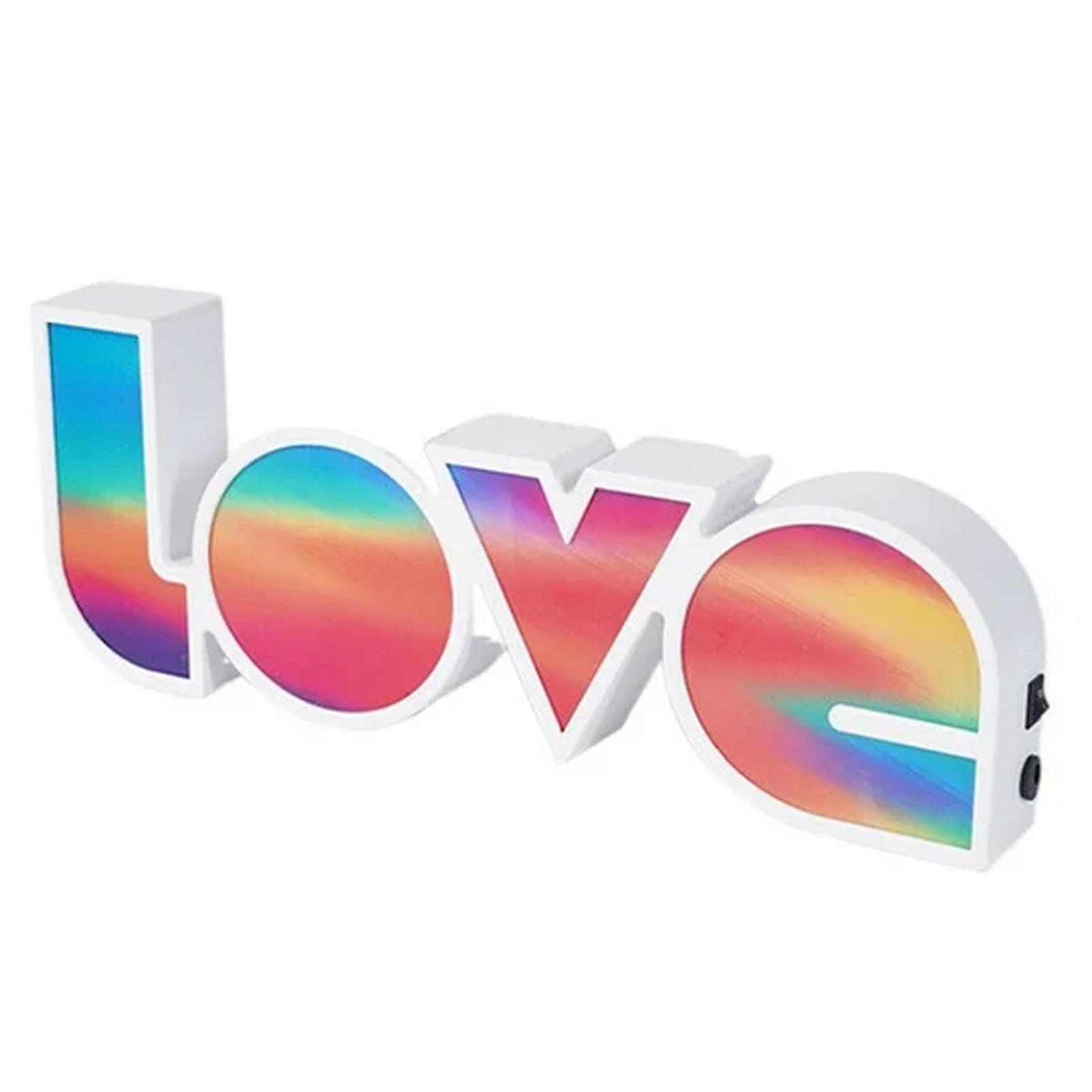 Love-fashion Garden Lamp 3d Led Love-light Sign Wedding Proposal Modeling Holiday Layout Decor Light