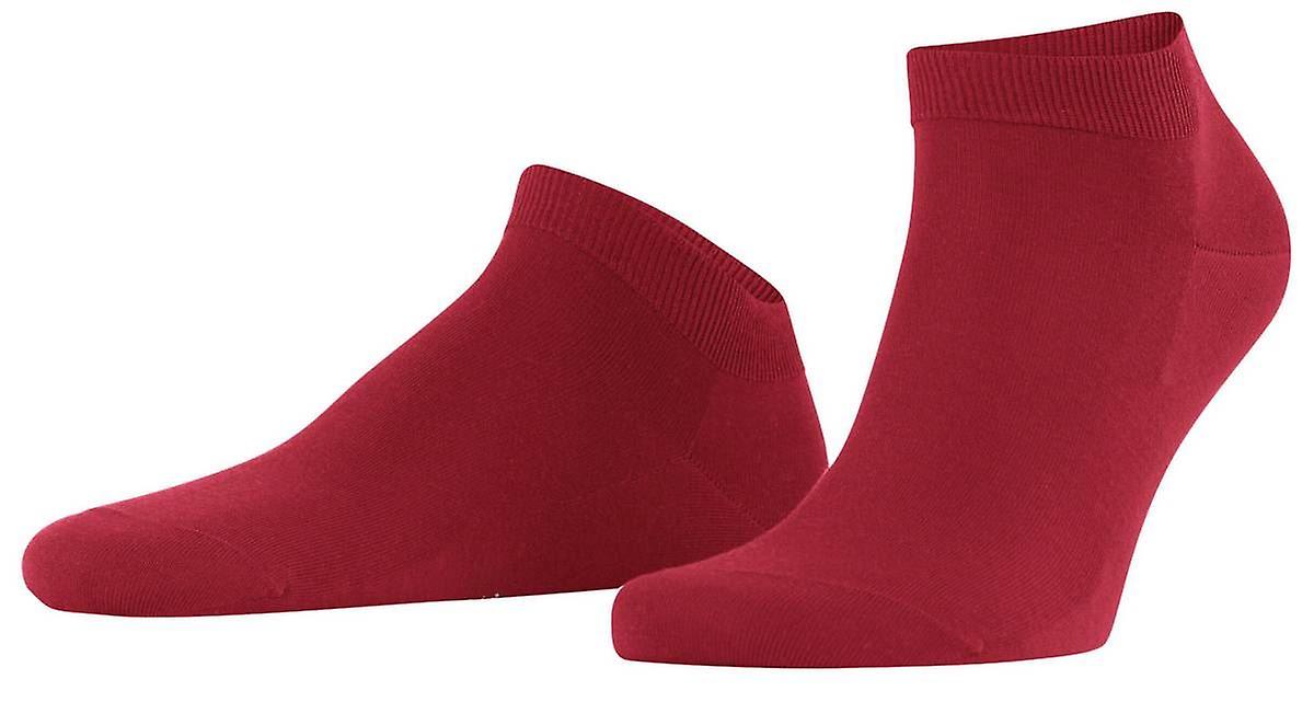 Falke Climawool Sneaker Socks - Scarlet Red