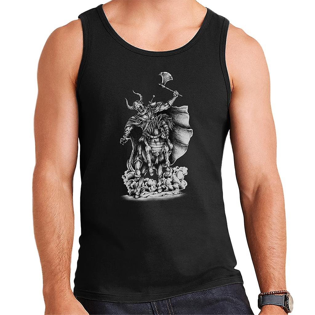 Horseback Skull Warrior Men's Vest