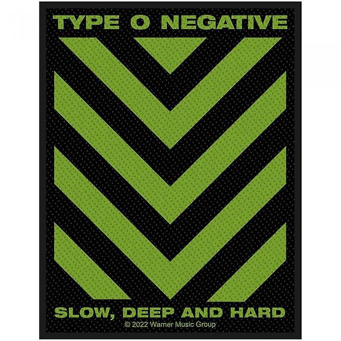 Type O Negative Slow Deep & Hard Standard Patch