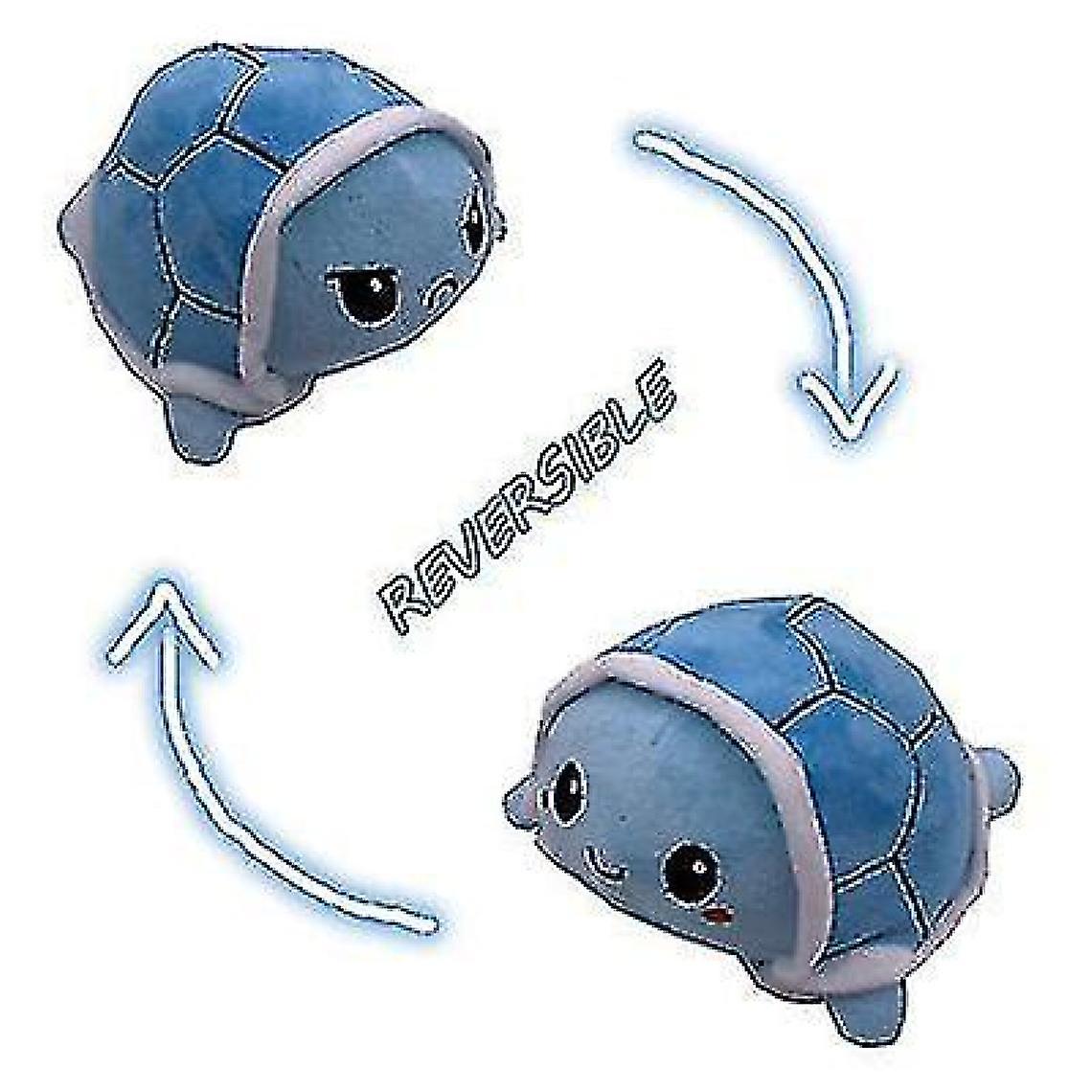 Double-sided Flipped Plush Doll, Cute Mini Plush Living Image Gift 3