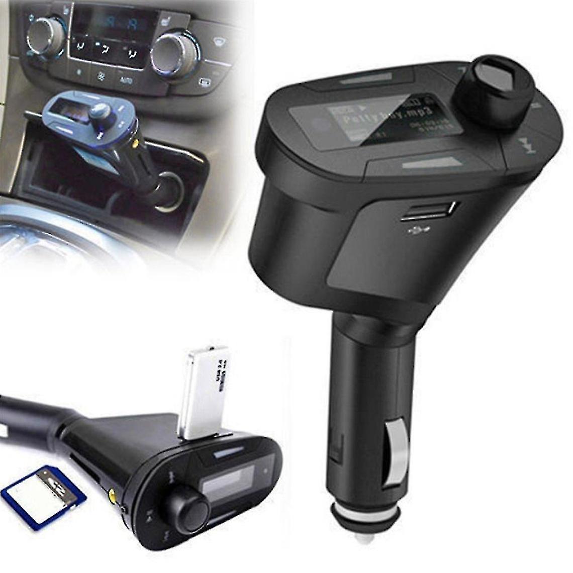Car Mp3 Player Wireless Music Fm Usb Transmitter Modulator And Remote Control