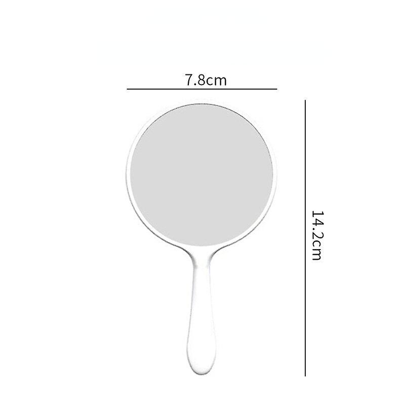 Eyelash Extension Handheld Makeup Mirror Square Makeup Vanity Mirror With Handle Hand Mirror Spa Salon Compact Mirrors