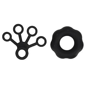 Handgriff Stärkungsset Stress Relief Silikon Handgriff Trainer Fingertrainer für die tägliche Fitness Felsklettern