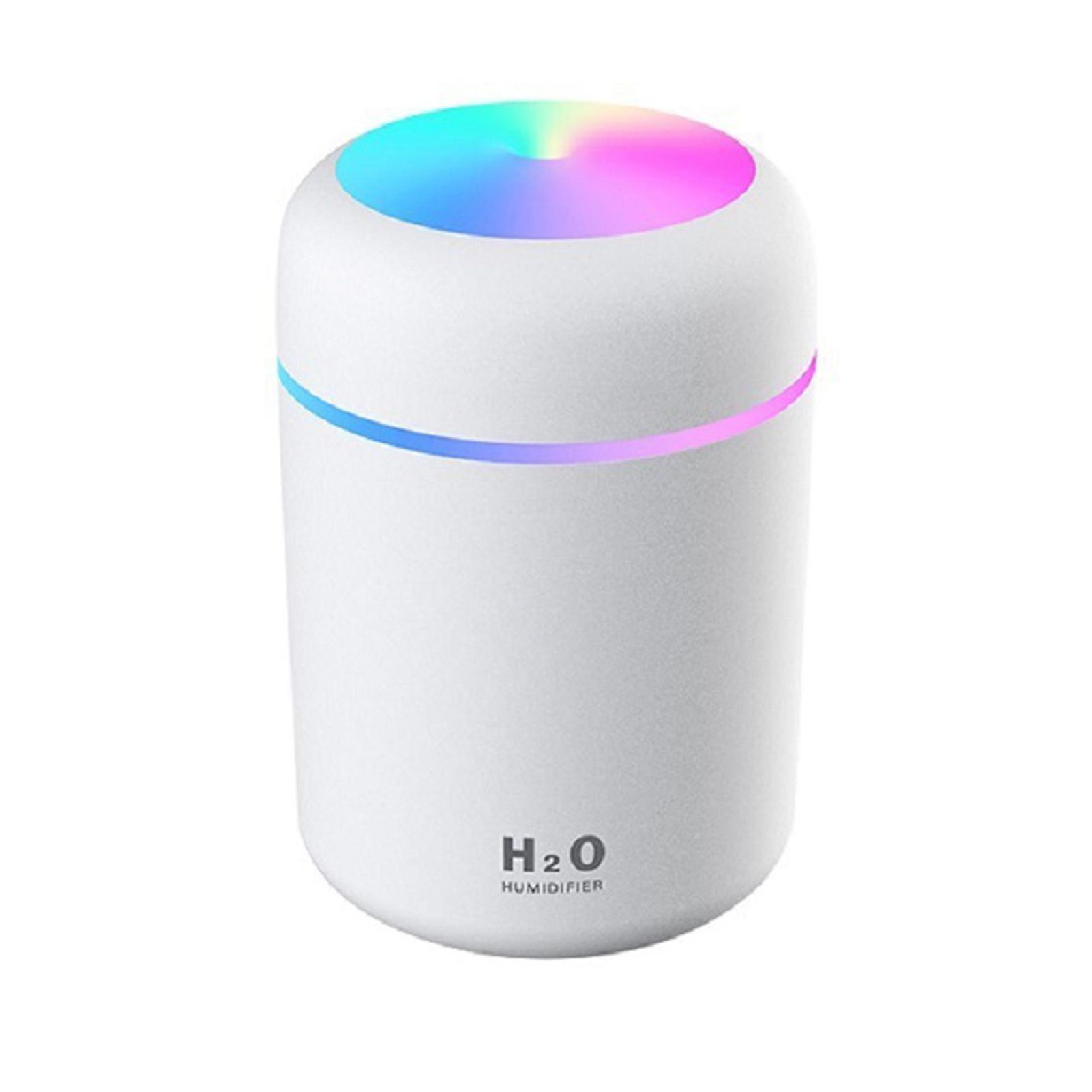 Rechargeable Mini Humidifier Portable USB Charging Mist Maker with Night Light for Home Car