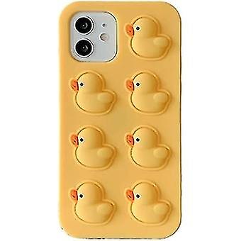 Cute Cartoon Pinch Duck Phone Case for iPhone7 plus/6 Plus/6sPlus//6s/6/7/ Fun Stress Relief Silicon