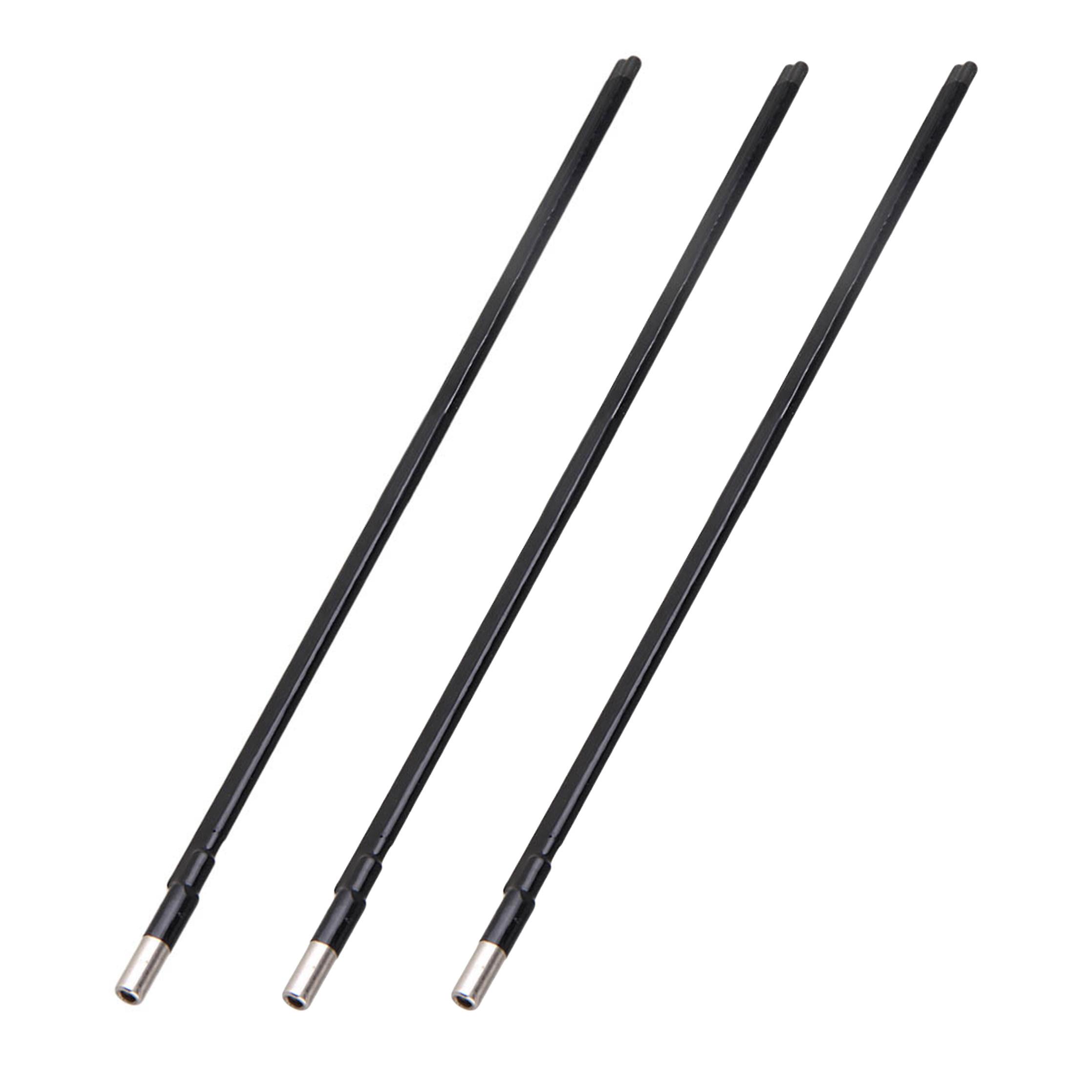 Dia 9mm Steel Two-way Type Truss Rod Adjustment Lever 380mm Set of 3