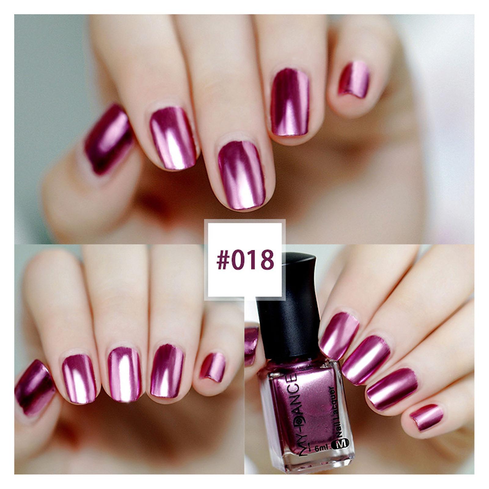 Multi Colors Mirror Nail Polishes Long Lasting Waterproof Charming Nails Gel for Beginners