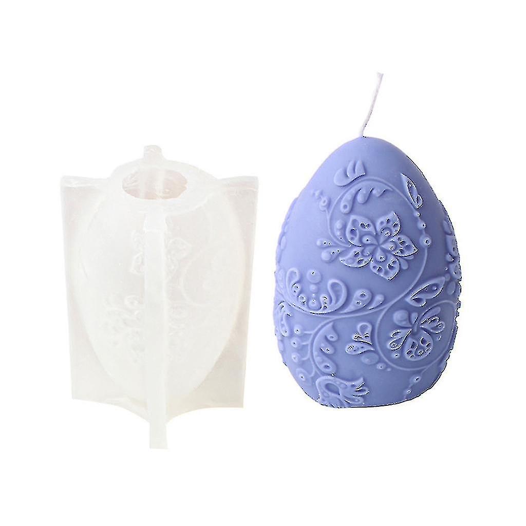 Ouă de Paște Rășină Forme Flower Ball Lumânare Silicon Matrițe pentru Diy Lumânare Efectuarea A