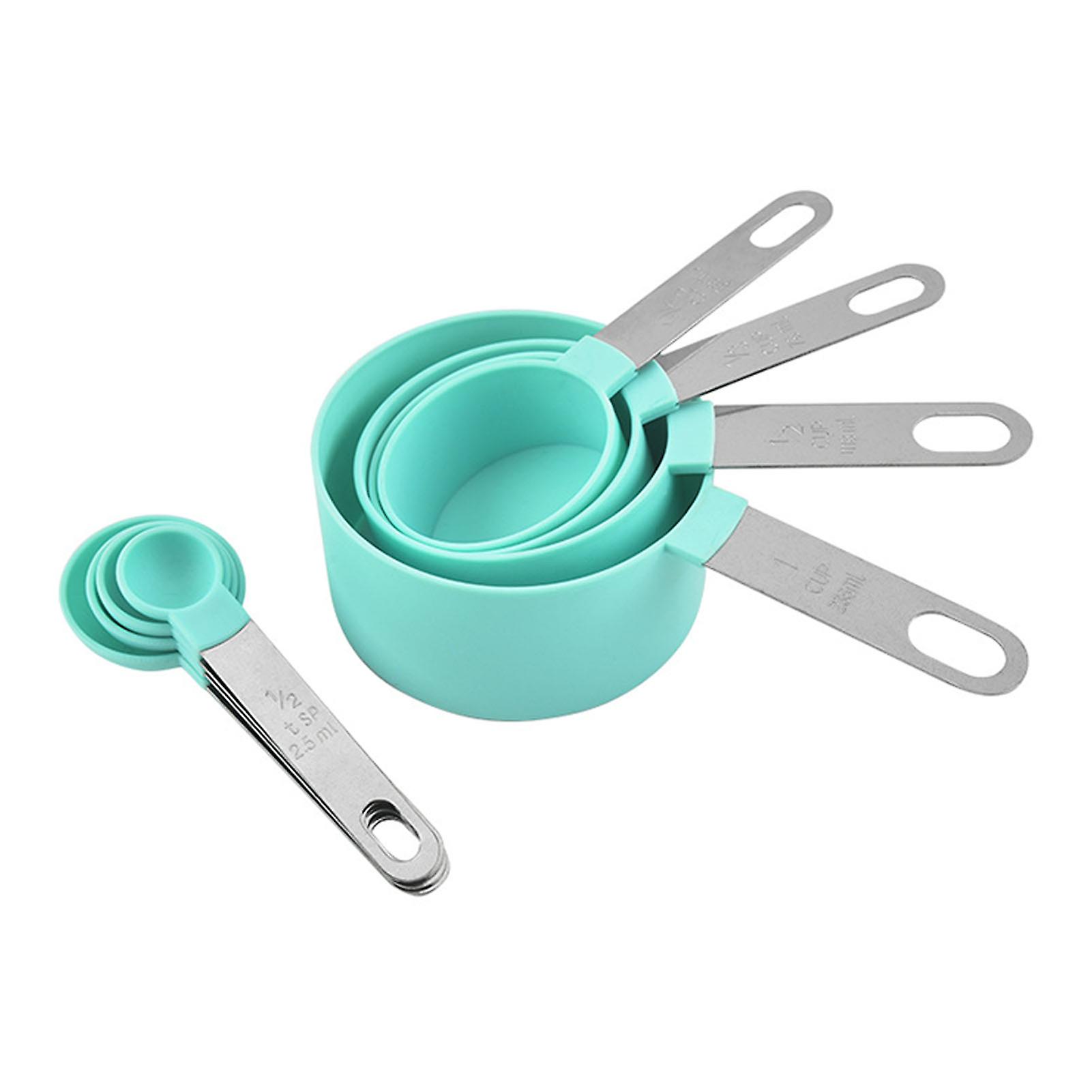 Precision Kitchen Gadget Set, Stackable Measuring Cups & Spoons, Accurate Measuring Tools with Easy Clean & Storage for Cooking & Baking (8PCS)