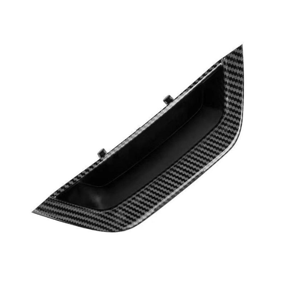 Car Carbon Fiber Side Door Pull Handle Armrest Panel Cover Trim for - X3 F25 2010-2016 X4 F26 2014-
