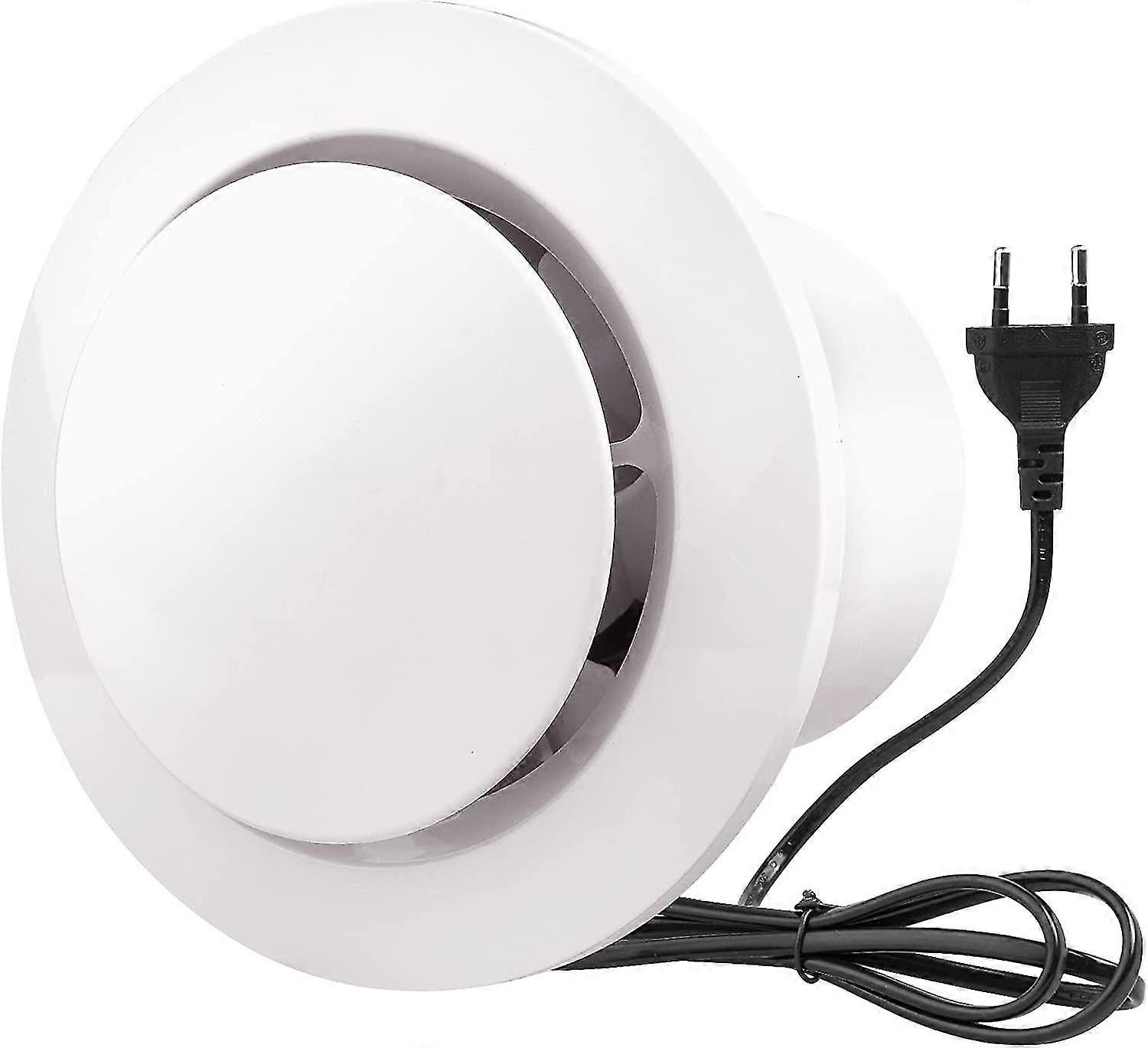 100mm Air Extractor 130m/h 20w, With Check Valve High Airflow Exhaust Fan, Energy Efficient, For Bat