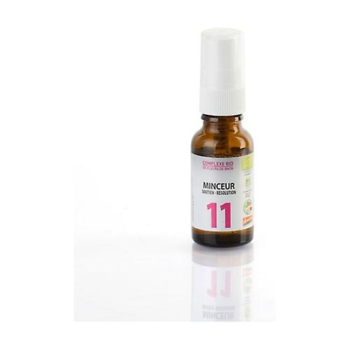 Bach flowers - complex n ° 11 slimming 20 ml of floral water