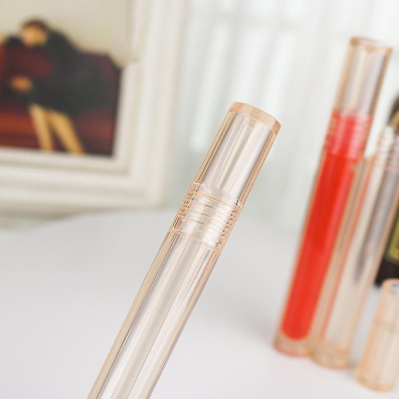 Lip Gloss Empty Tube 3/5/10 PCS Lip Glaze Tube Bottle with Wand Reusable DIY Lip Mask Balm Refill