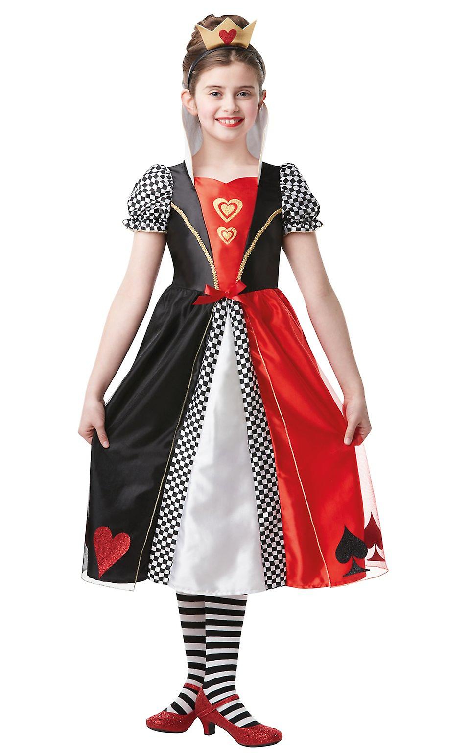 Red Queen Child Alice In Wonderland Costume 6410089-10