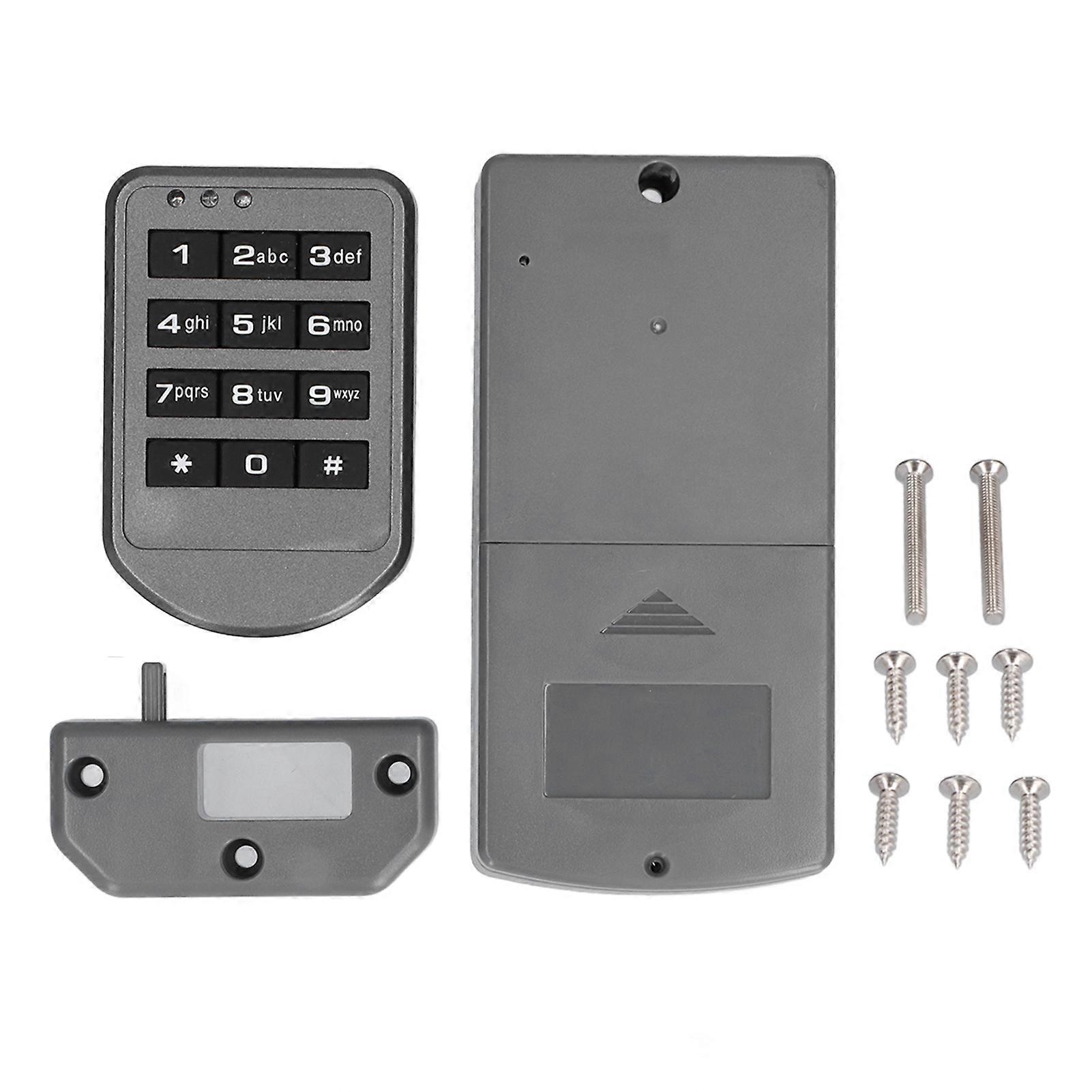 Electronic Cabinet Lock Smart Safe Durable Digital Number Keypad Lock for File Cabinet Home Office Library Door