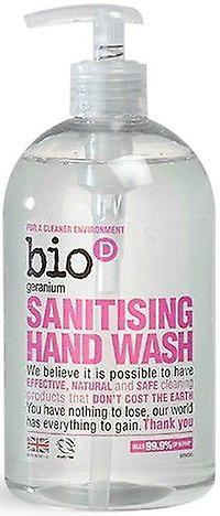 Bio-D Geranium Sanitising Hand Wash 500ml x6