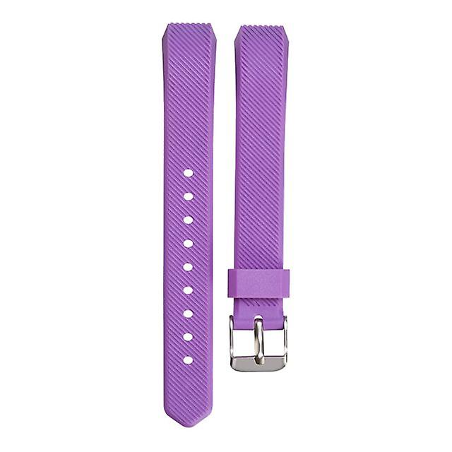 Replacement Silicone Strap  for Fitbit Alta / Alta HR (S) - Purple
