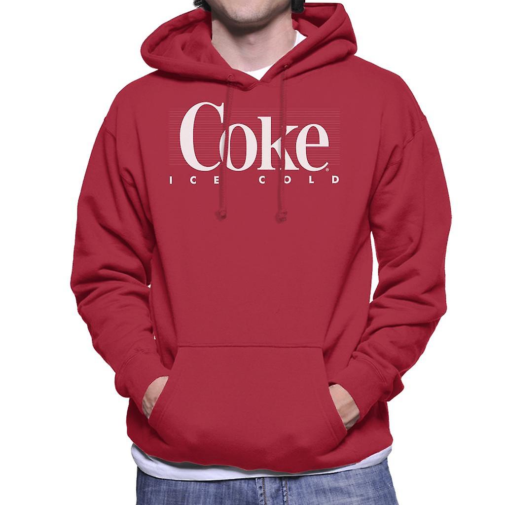 Coca Cola Ice Cold Men's Hooded Sweatshirt