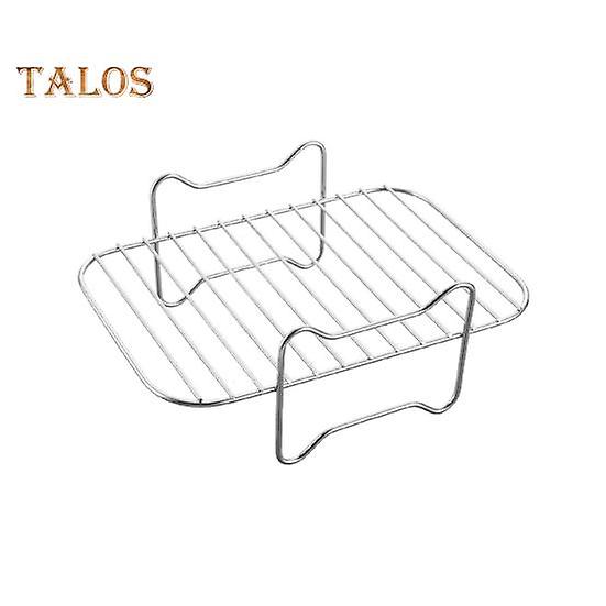 Roasting Stand Non-stick Grilling Reusable Convenient Multi-functional Polished Roasting Stand Home Supply