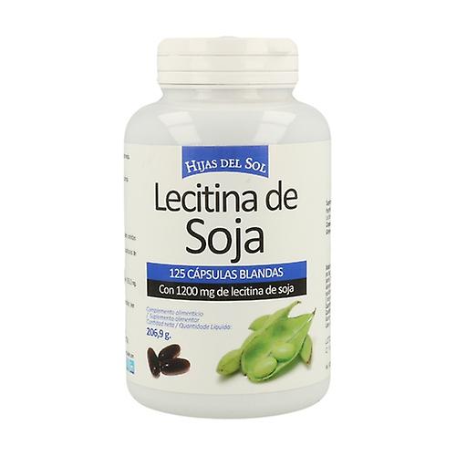 Soy lecithin 125 softgels of 1200mg