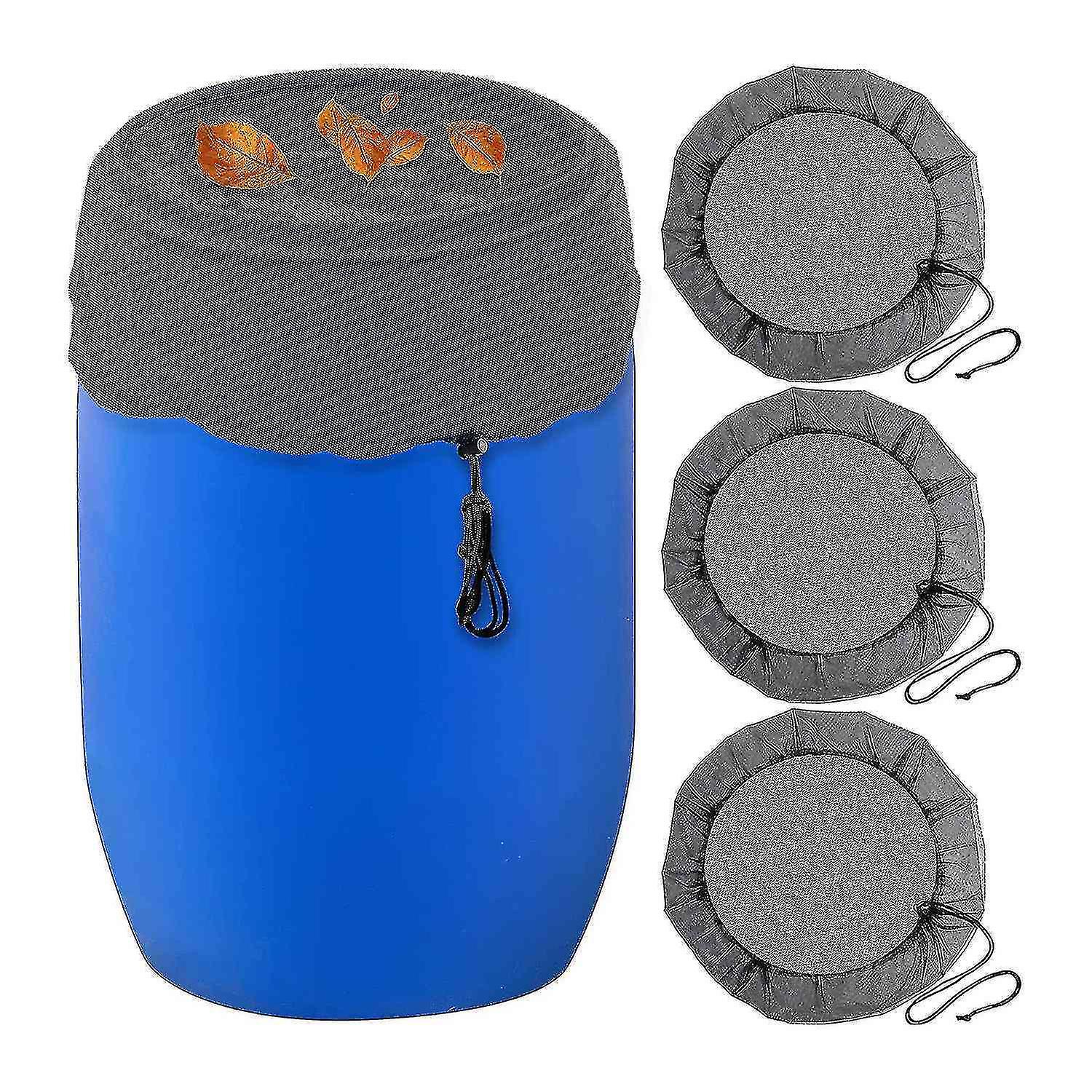 3pcs Mesh Cover For Rain Barrelsprevent Mosquitoes And Debris From Entering The Rain Bucket