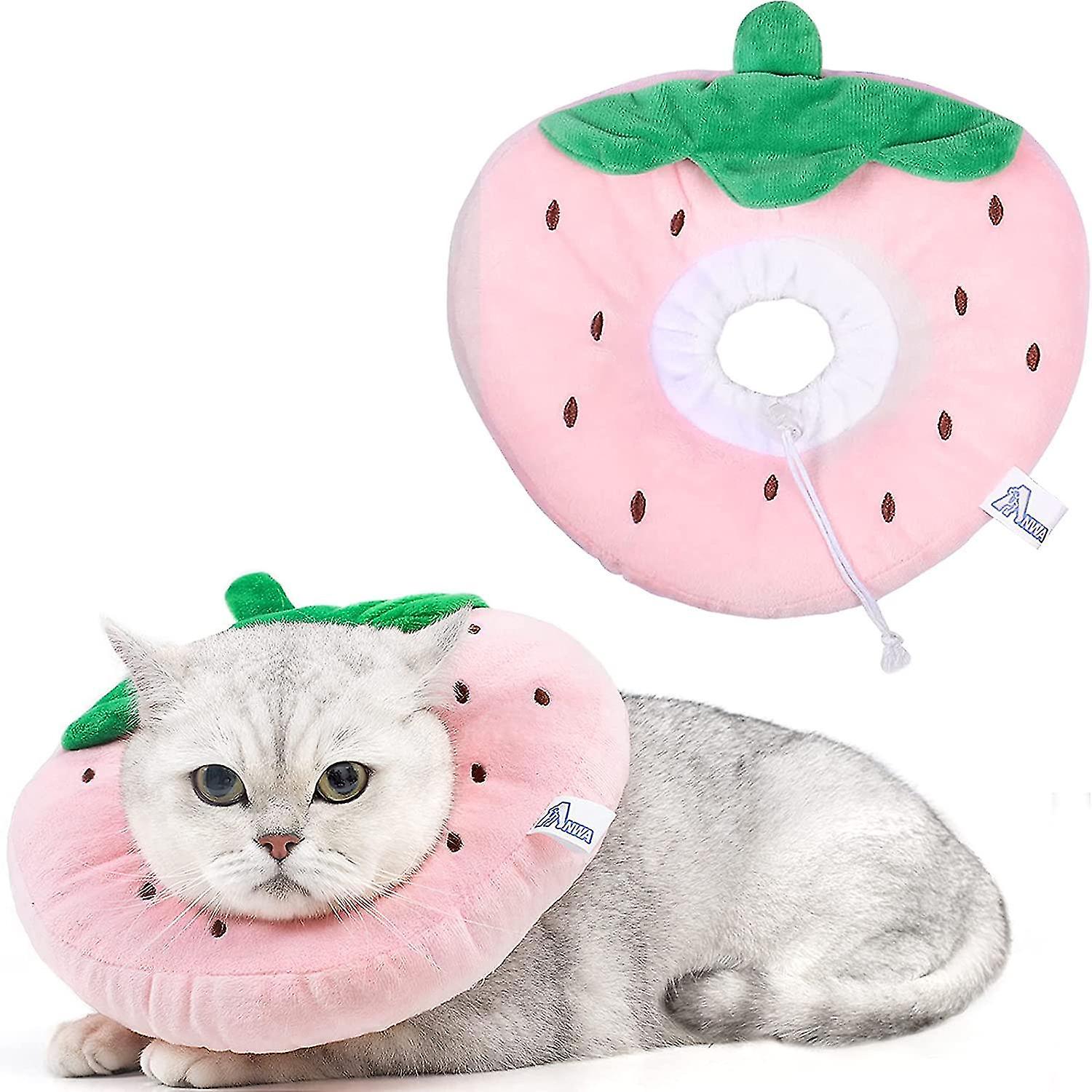 Adjustable Cat Cone Collar Soft, Cute Cat Recovery Collar, Cat Cones After Surgery For Kittens