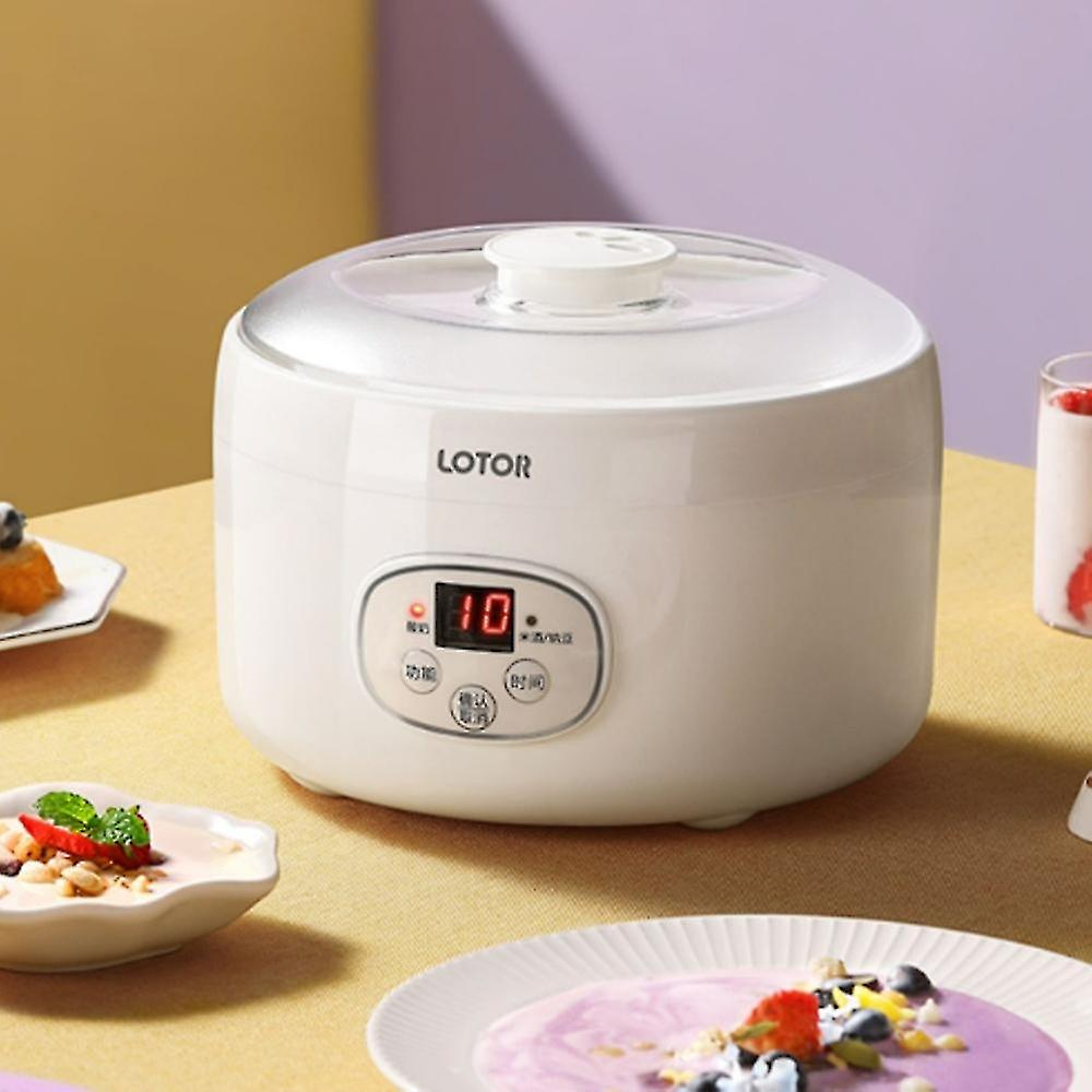 Compact yogurt maker, fully automatic smart multifunctional yogurt maker,  BPA free, perfect for hom